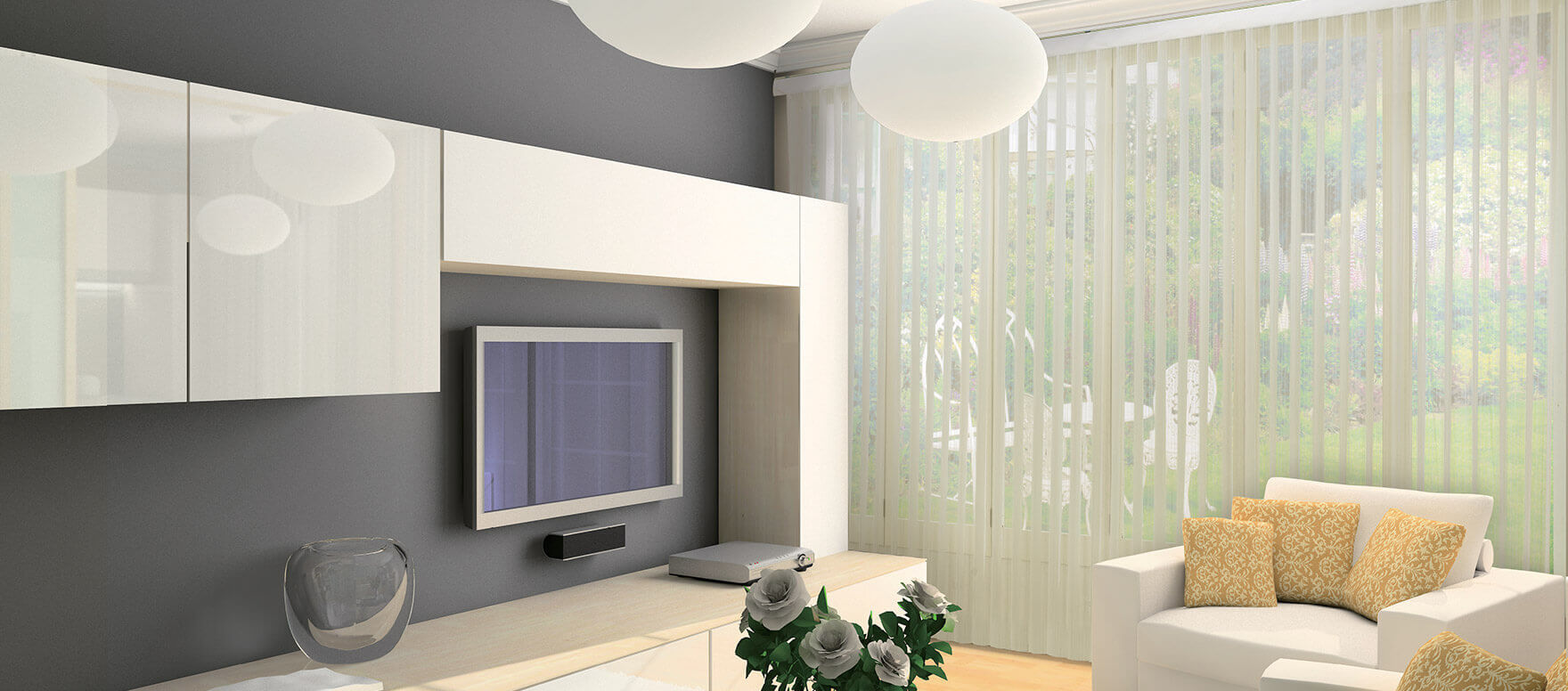 SHEER VERTICAL BLINDS